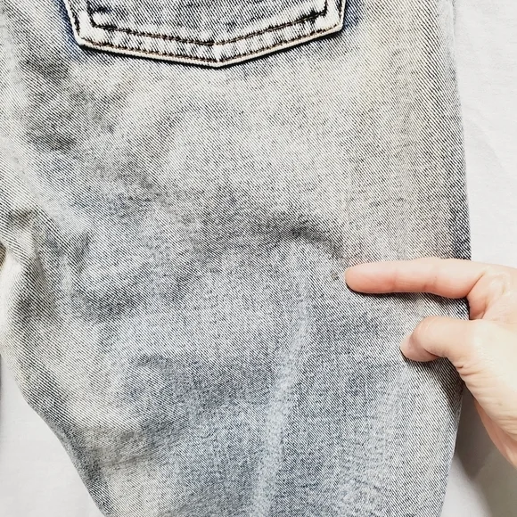 Jeanology Collection acid washed jeans 32"  Waist - Picture 6 of 9